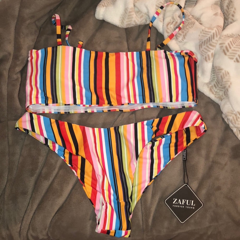 Rainbow Bikini from Zaful